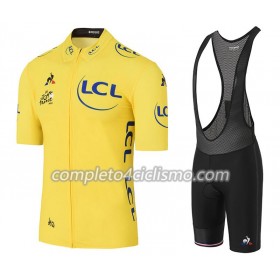Maglia Gialla + Pantaloncino con bretelle 2017 Tour De France